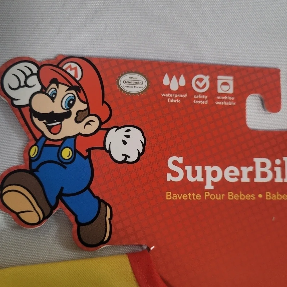 New Super Mario Bumpkins Bibs 2Pack 6-24M